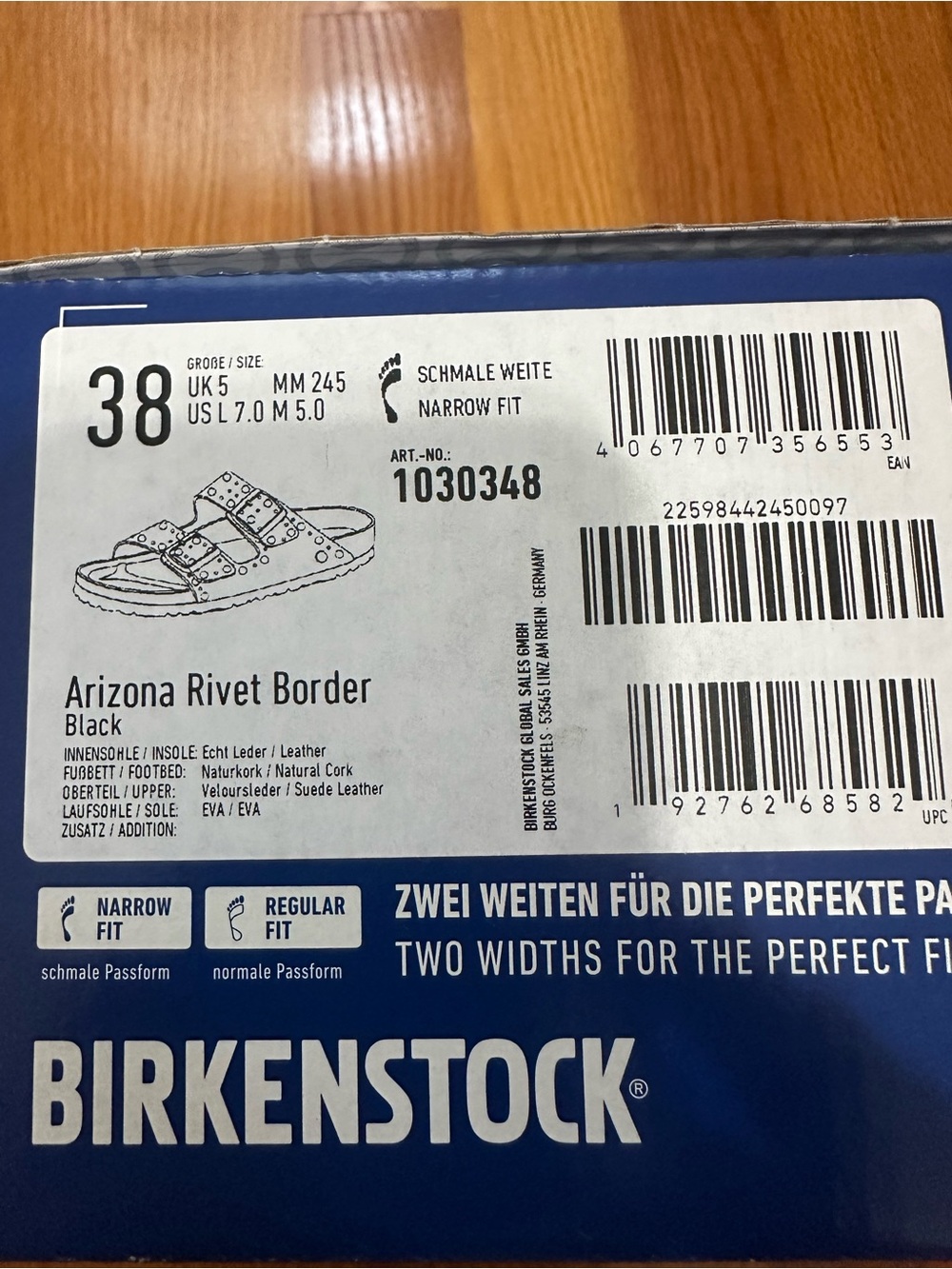 Birkenstock Arizona Rivet Sandals - Black